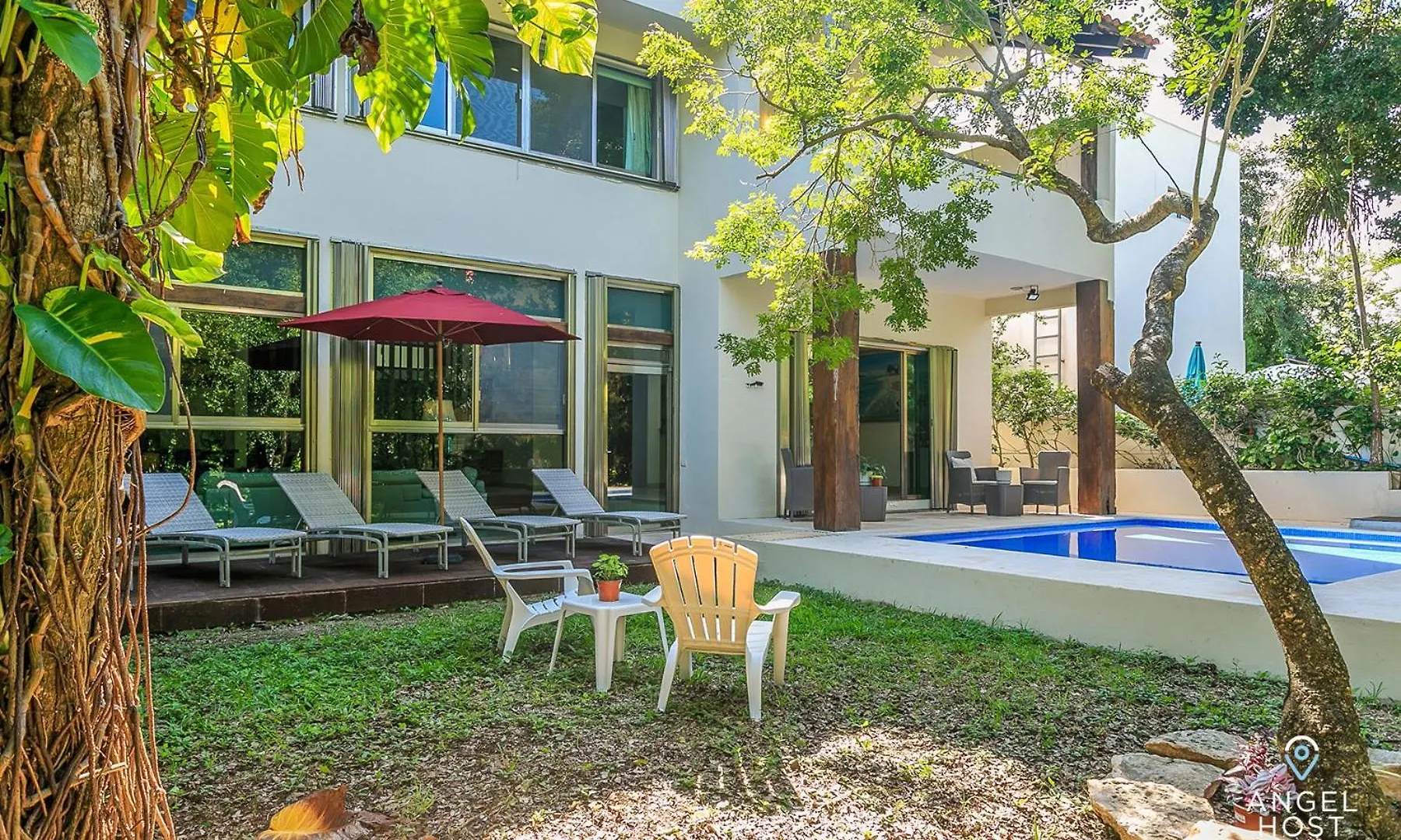 Villa With Private Pool & Large Garden In Playacar بلايا ديل كارمن 0*,